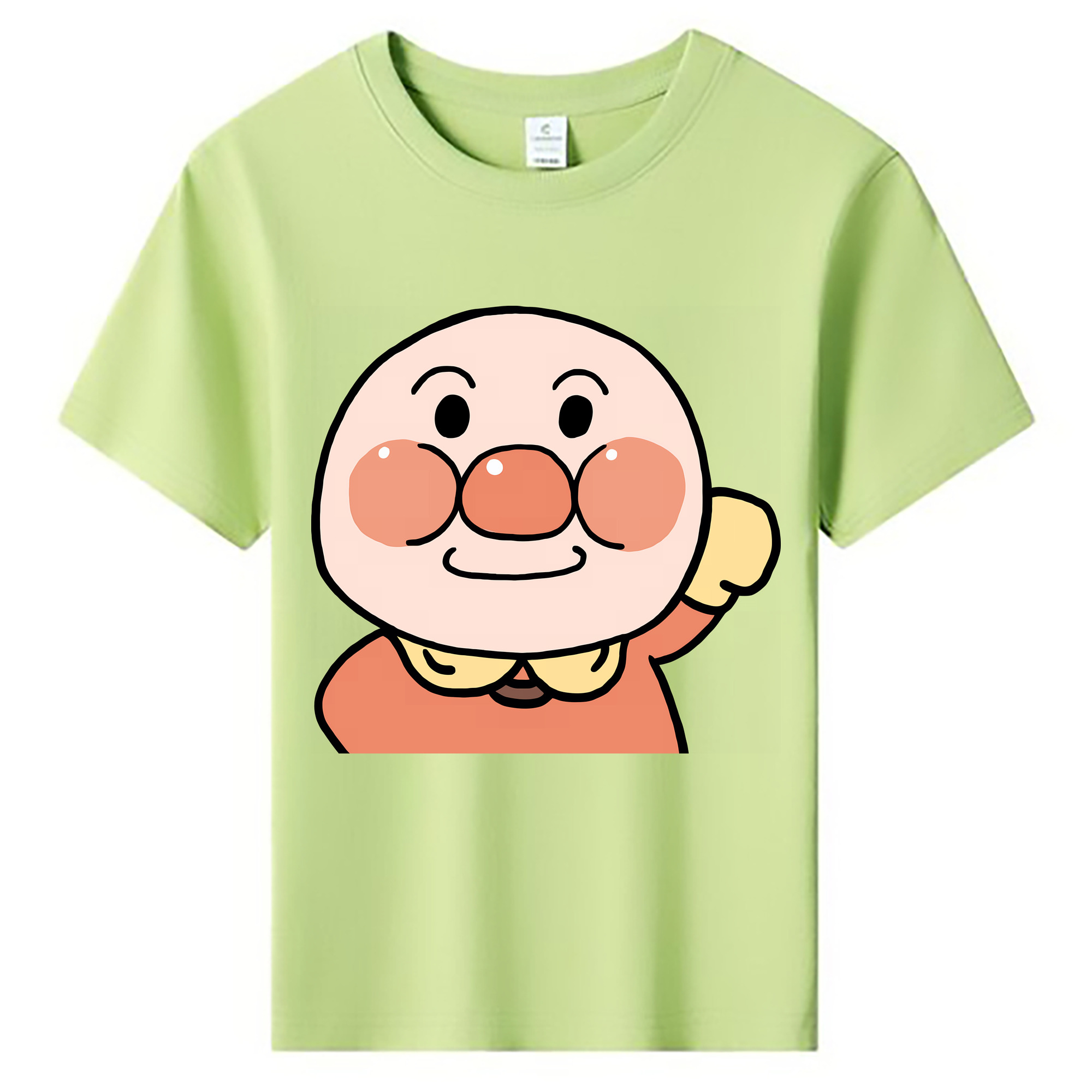 （画像用） アンパンマン Anpanman 綿100％キッズTシャツ（フロントプリント）